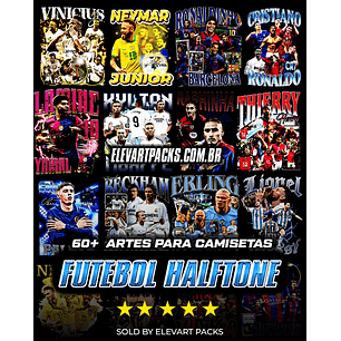 Arquivo 60 Artes de Futebol Em Halftone