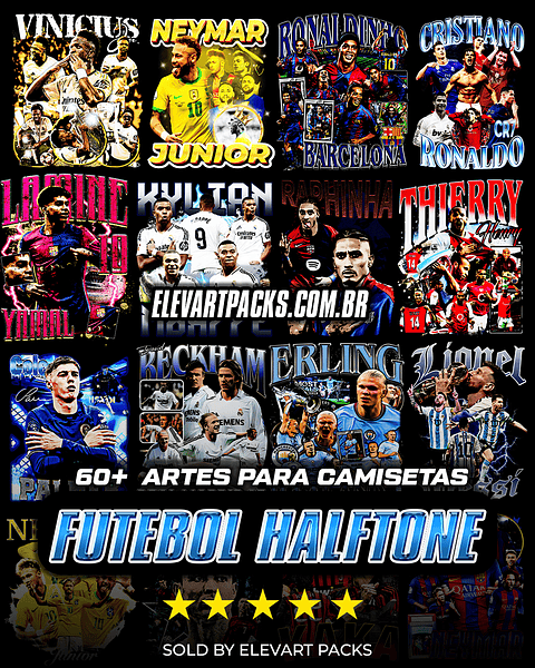 Arquivo 60 Artes de Futebol Em Halftone