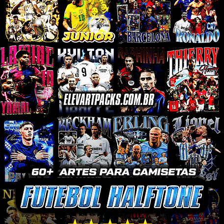 Arquivo 60 Artes de Futebol Em Halftone 1