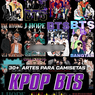 Arquivo Pack Estampas K-Pop