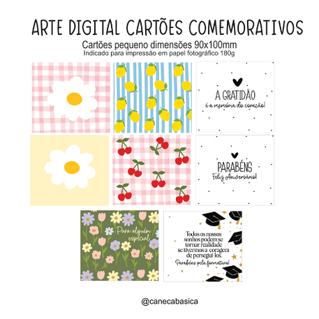 Arte Digital Cartões Comemorativos 1