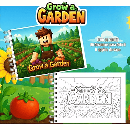 Arquivo Livro de Colorir Grow a Garden 1