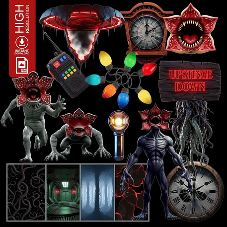 Kit Digital Stranger Things Demogorgon 1