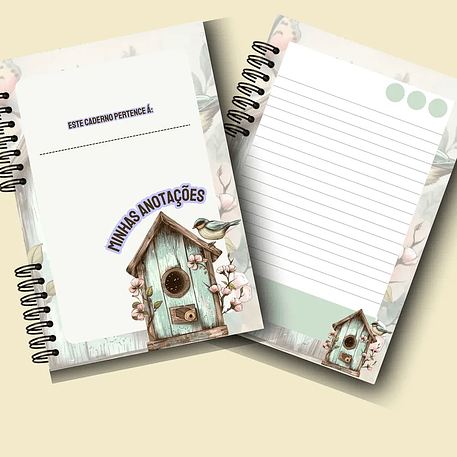 Arquivo Caderno de Anotações Casa do Passarinho 2