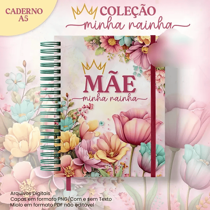 Arquivo Coleção Minha Rainha Caderno A5 1