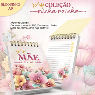 Arquivo Coleção Minha Rainha Bloquinho A6