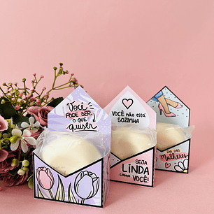 Arquivo de Corte Porta Sabonete Envelope Dia da Mulher