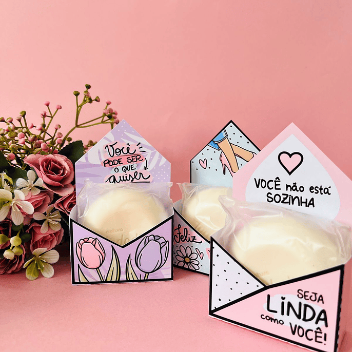 Arquivo de Corte Porta Sabonete Envelope Dia da Mulher 2