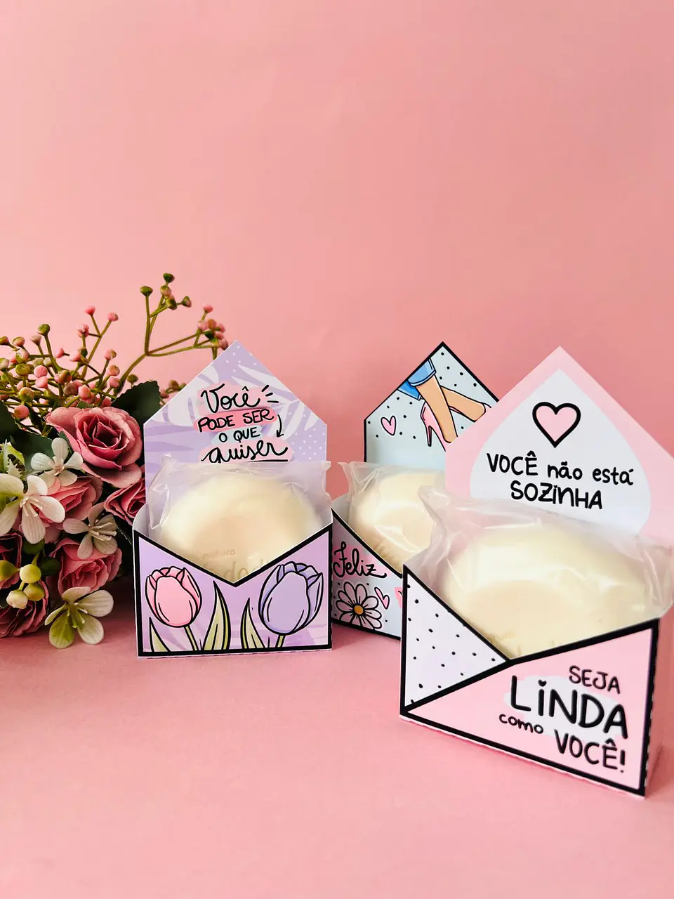 Arquivo de Corte Porta Sabonete Envelope Dia da Mulher 2