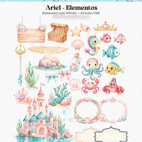 Kit Digital Era Uma Vez Princesas 2