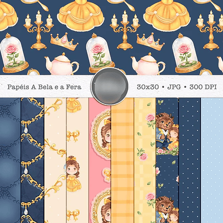 Kit Digital Era Uma Vez Princesas 4