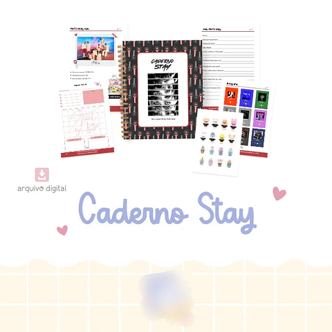 Arquivo Caderno Stay A4