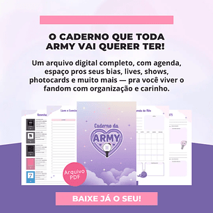 Arquivo Caderno Army A4
