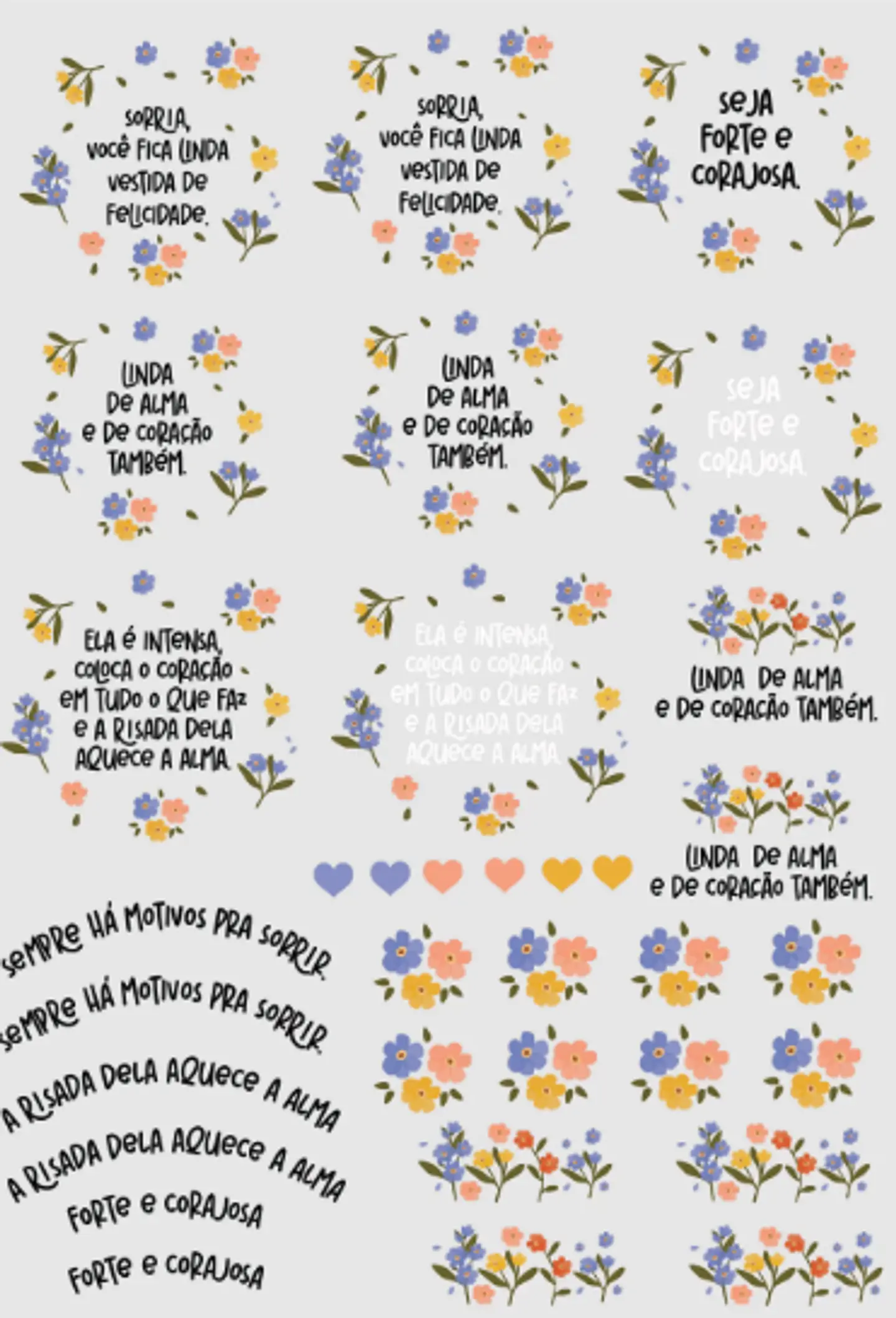 Arquivo Arquivo Digital para DTF UV em A4 Dia da Mulher 1