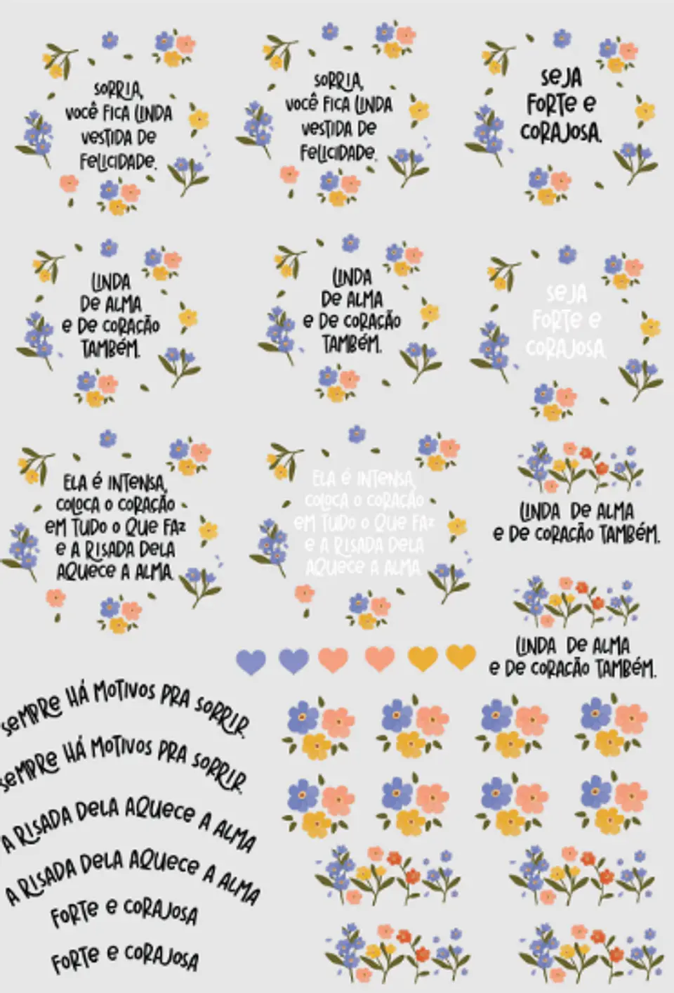 Arquivo Arquivo Digital para DTF UV em A4 Dia da Mulher 1