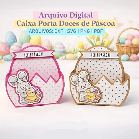 Arquivo Páscoa Caixa Porta Doces 2026