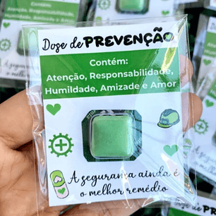 Arquivo Abril Verde Card Chiclete Dose de Prevenção