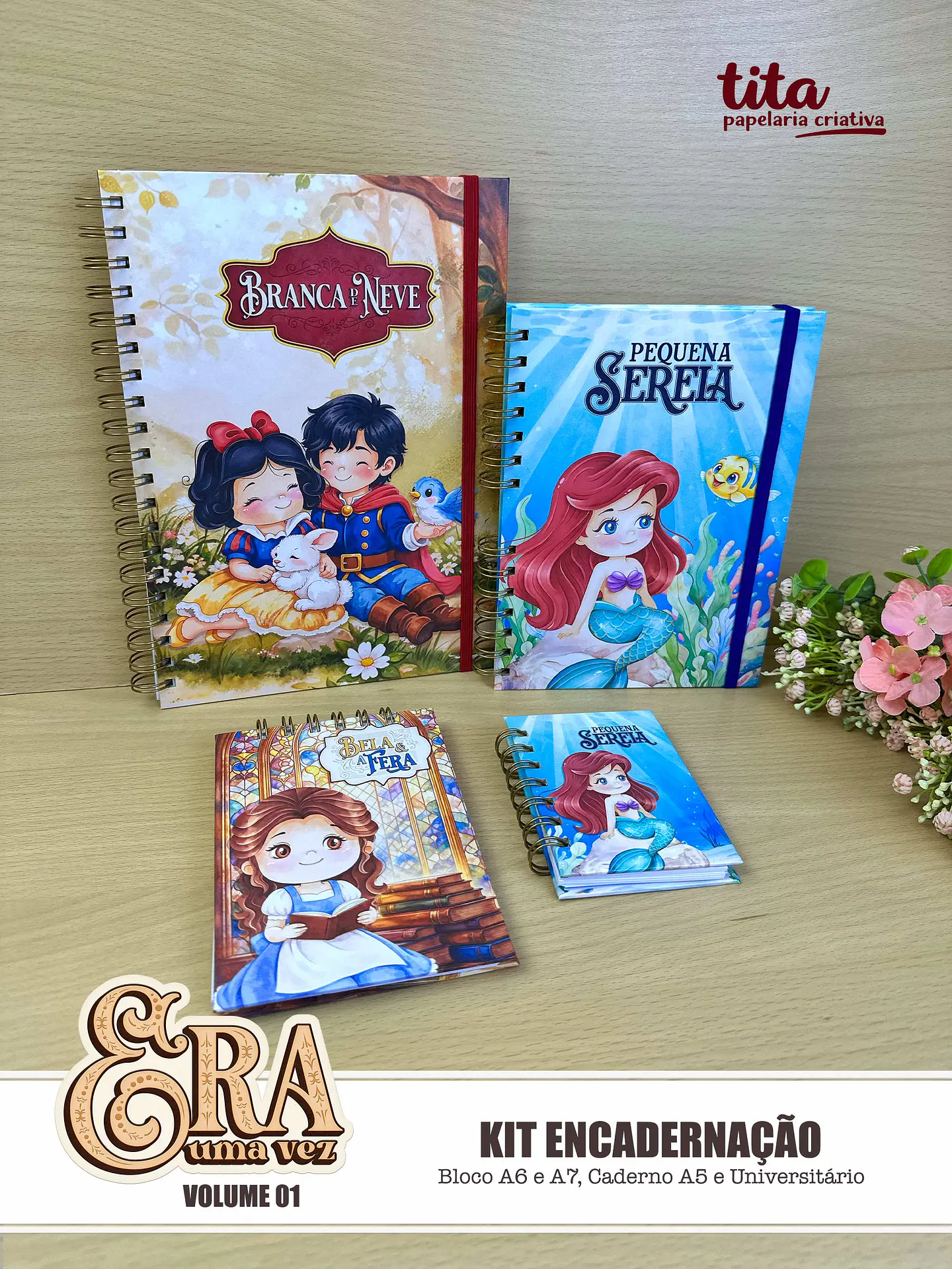 Arquivo Era Uma Vez Kit Encadernação Vol 01. 1