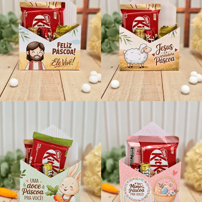Arquivo Páscoa Cristã Caixa Envelope 1