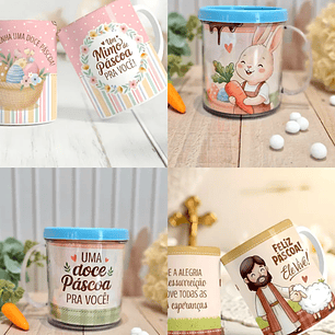 Arquivo Páscoa Cristã Canecas