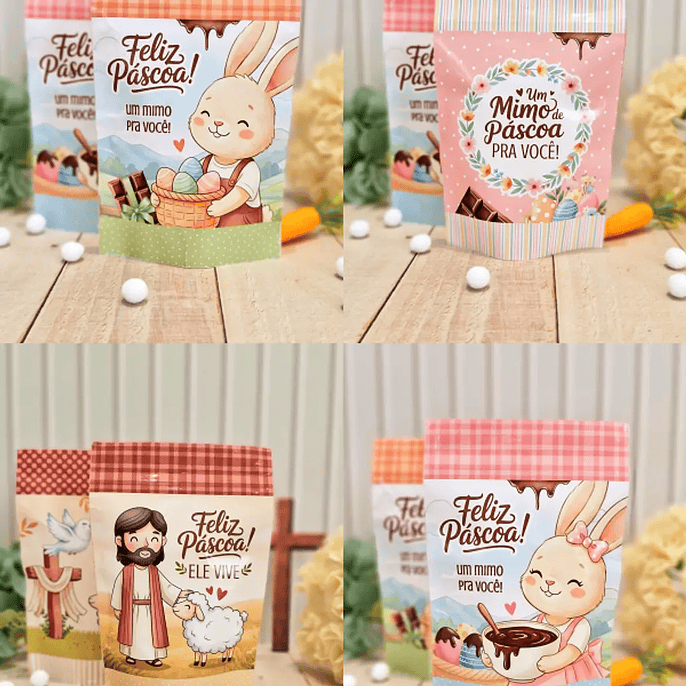 Arquivo Páscoa Cristã Saquinho Zip 1