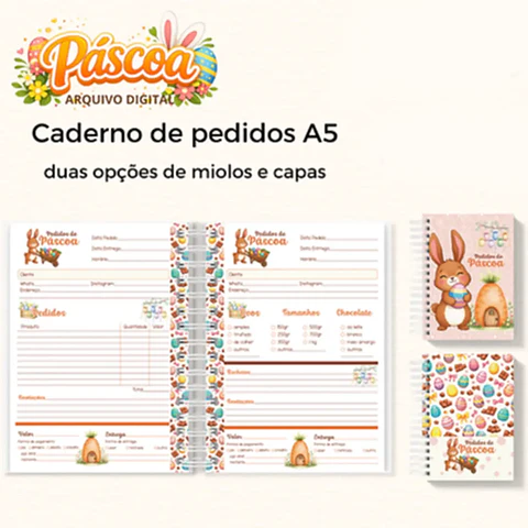 Arquivo Caderno de Pedidos de Páscoa