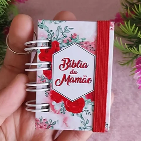 Arquivo Dia das Mães Mini Bíblia Chaveiro