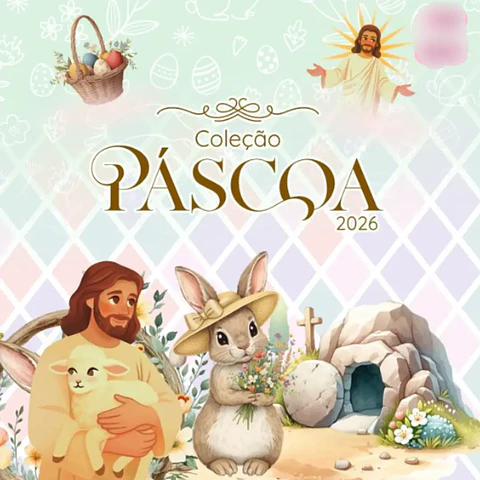 Arquivo Combo Páscoa Cristã e Coelhinho 2026