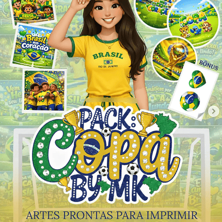 Kit Digital Copa do Mundo Brasil 2026 1