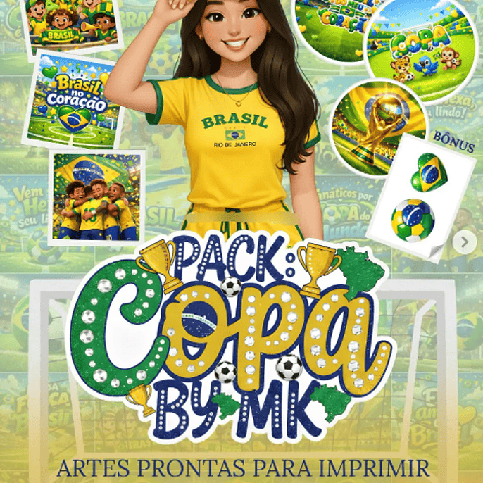 Kit Digital Copa do Mundo Brasil 2026 1