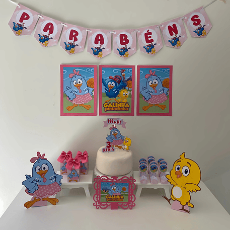 Arquivo de Corte Galinha Pintadinha  1