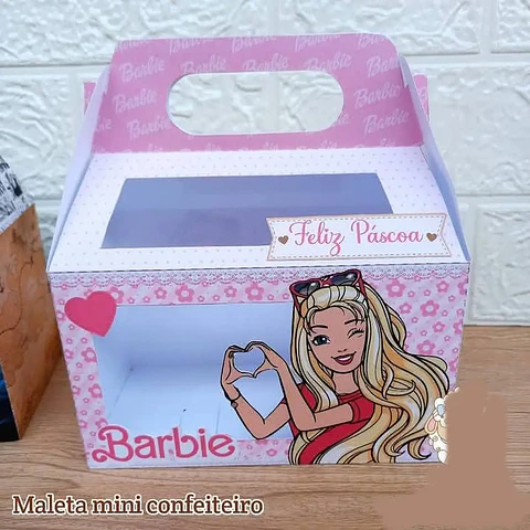 Arquivo Maleta Mini Confeiteiro Barbie