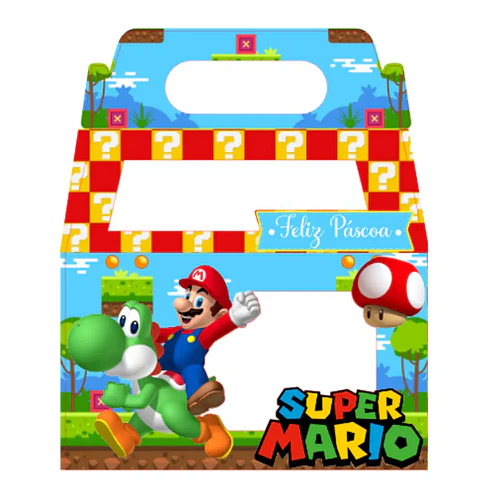 Arquivo Maleta Mini Confeiteiro Super Mário