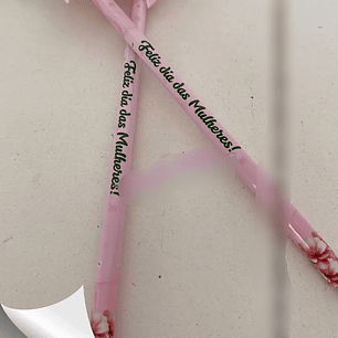 Arquivo Dia da Mulher Adesivo Lápis