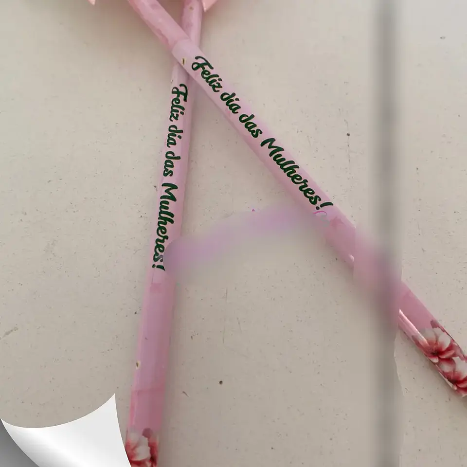 Arquivo Dia da Mulher Adesivo Lápis 1
