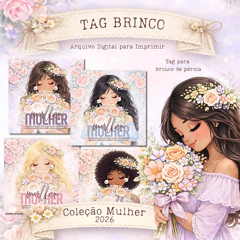 Arquivo Dia da Mulher Tag Brinco