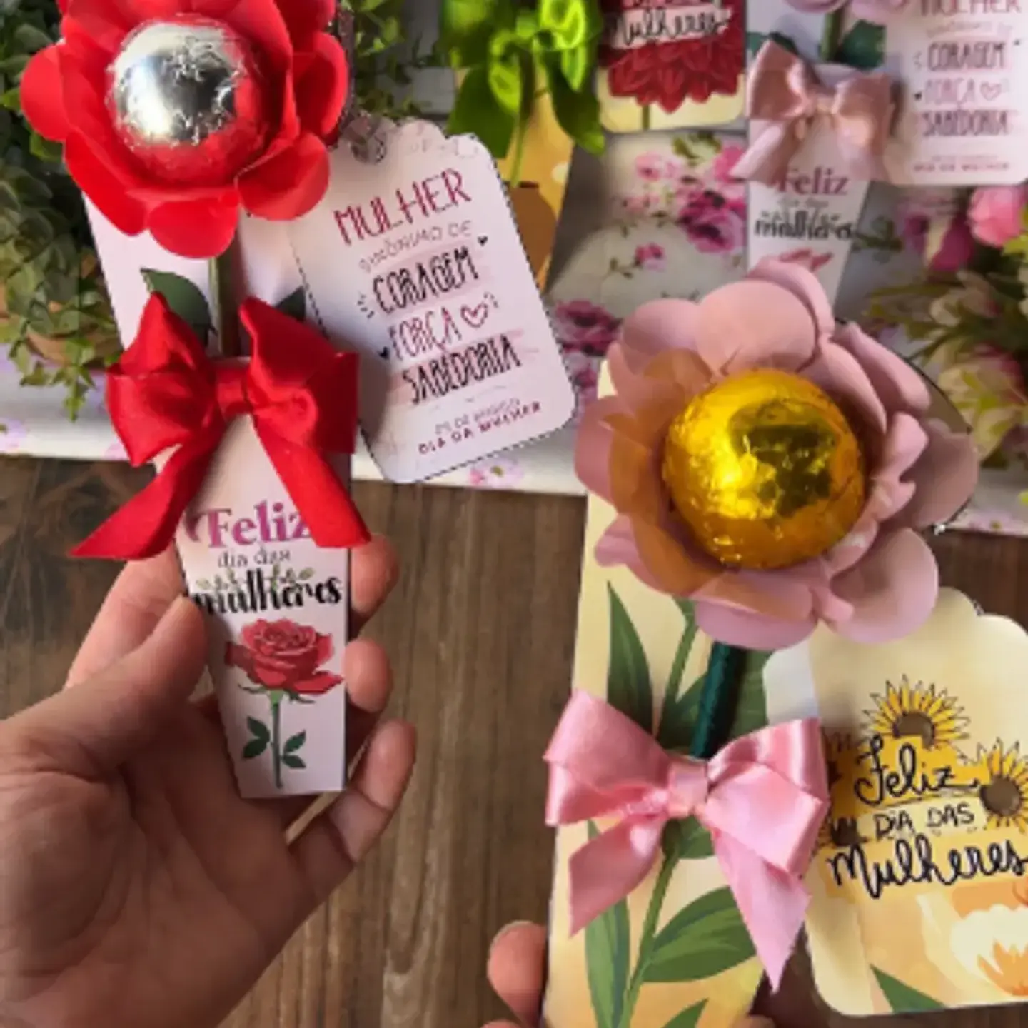 Arquivo Dia da Mulher Cartão Buquê 1