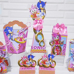 Arquivo de Corte Sonic Rosa