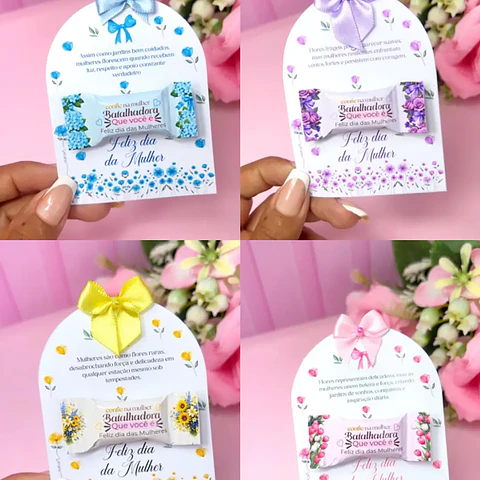 Arquivo Dia da Mulher Card Bala