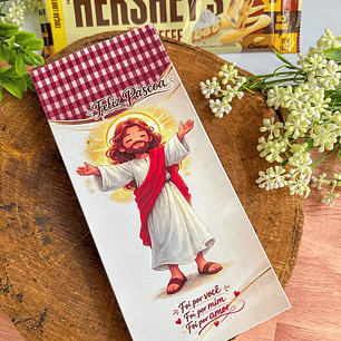 Arquivo Páscoa Caixa Barra de Chocolate 80-90g