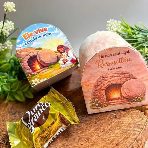 Arquivo Páscoa Caixinha Bombom