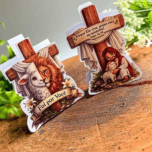 Arquivo Páscoa Tag Cruz Chocolate