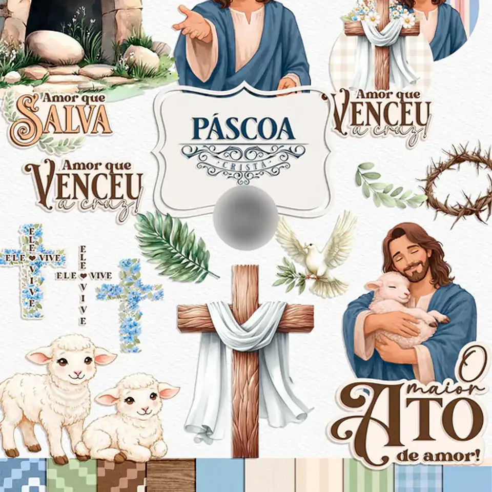 Kit Digital Páscoa Cristã 1