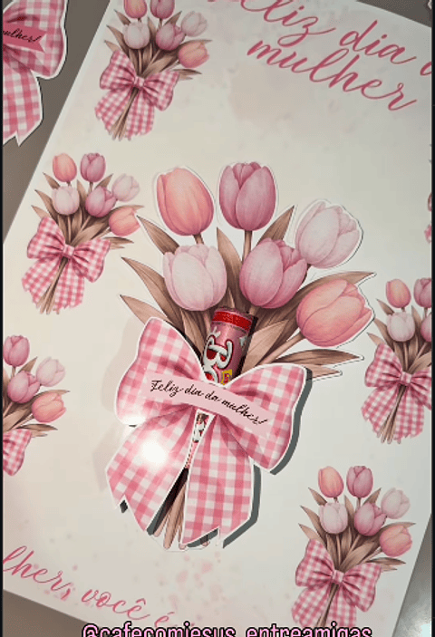 Arquivo Dia da Mulher Card Batom Garoto