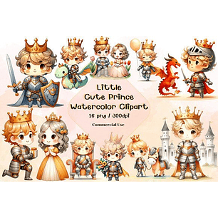 Kit Digital Principe Aquarela