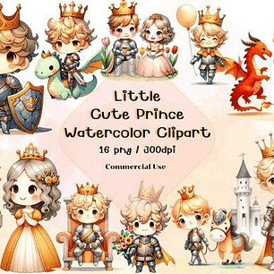 Kit Digital Principe Aquarela