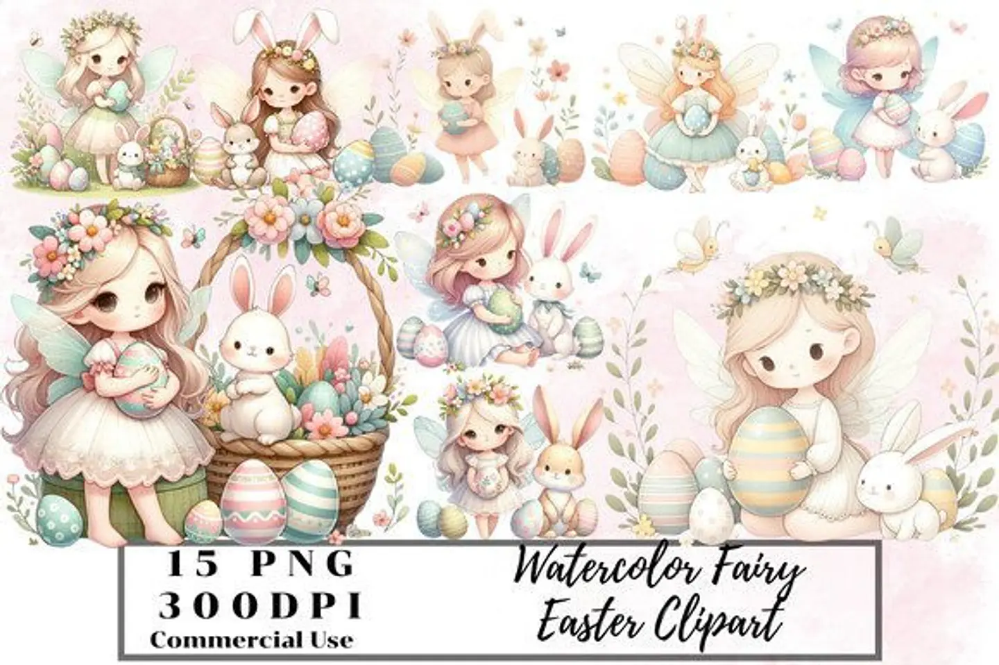 Kit Digital Naree - Páscoa das Fadinhas 1