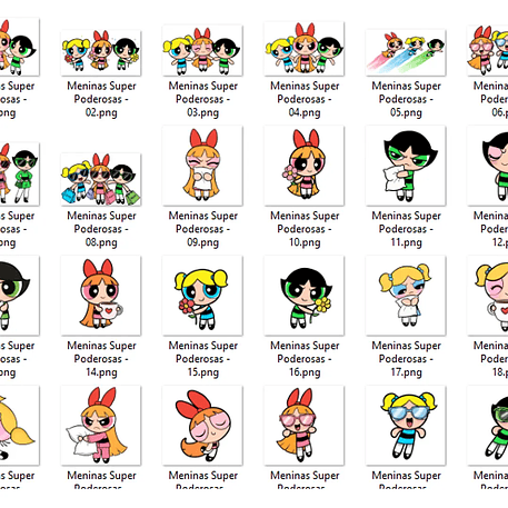 Kit Digital Meninas Super Poderosas 2