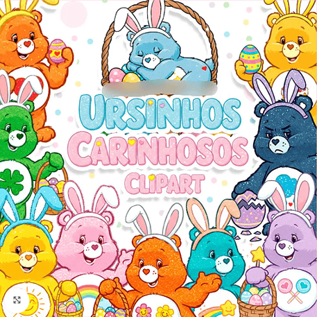 Kit Digital Páscoa Ursinhos Carinhosos 1