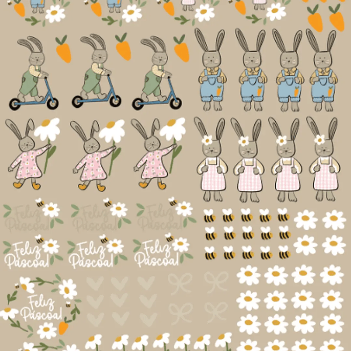 Arquivo Páscoa Margaridas DTF UV 2026 1